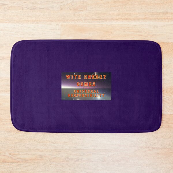 Item preview, With Energy Comes Universal Responsibility designed and sold by alien almanac.