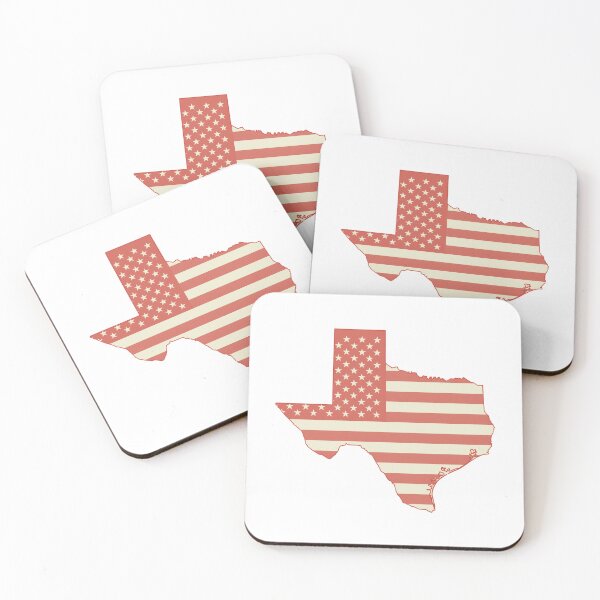 Item preview, Texas USA Flag Silhouette – Stars and Stripes State Outline designed and sold by Paper Drip.