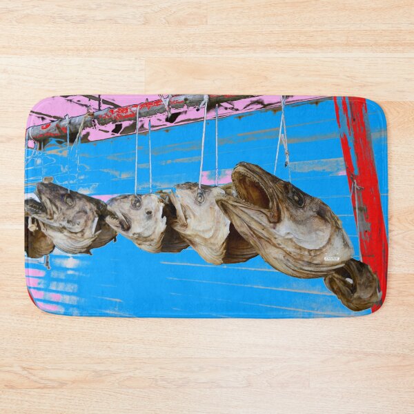 Item preview, Hanging fish heads in Norway – a macabre tradition / Swiss Artwork Photography designed and sold by Raphael Wolf.