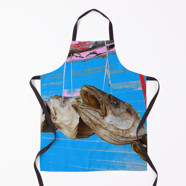 Item preview, Hanging fish heads in Norway – a macabre tradition / Swiss Artwork Photography designed and sold by Raphael Wolf.