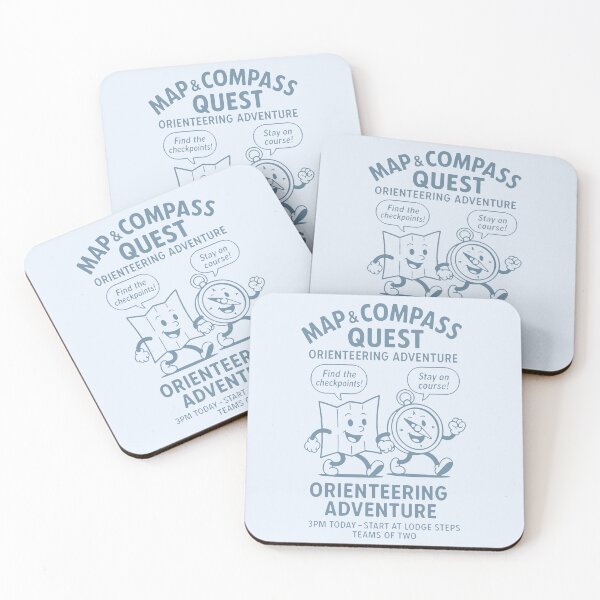 Item preview, Map and Compass Quest Adventure designed and sold by PrintSmithArt.