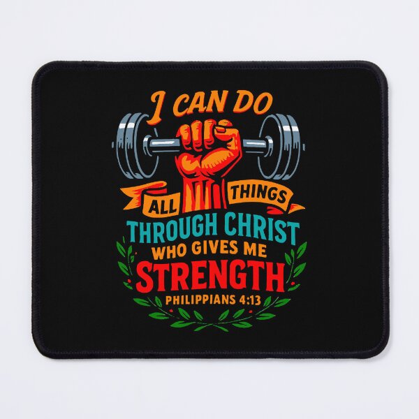 Item preview, Philippians 4:13 I can do all things through Christ who gives me strength designed and sold by plushism.