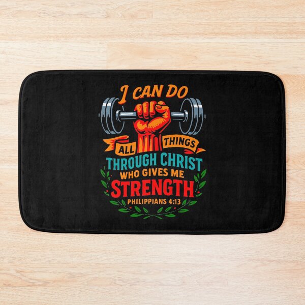 Item preview, Philippians 4:13 I can do all things through Christ who gives me strength designed and sold by plushism.