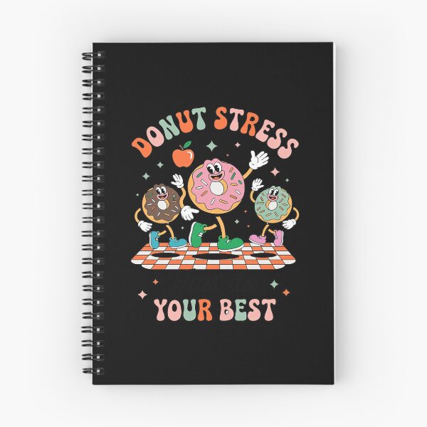 Item preview, Donut Stress Just Do Your Best Test Day Teachers Kids Groovy  designed and sold by MathisBellanger.