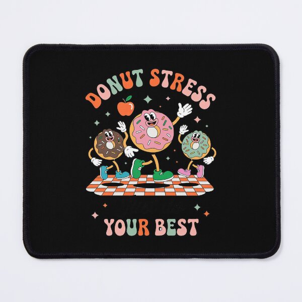 Item preview, Donut Stress Just Do Your Best Test Day Teachers Kids Groovy designed and sold by MathisBellanger.