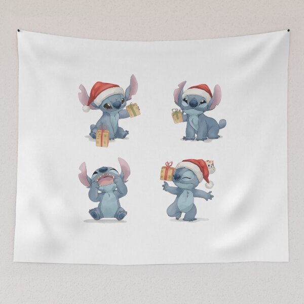 Item preview, Stitch Christmas Gifts – Cute Holiday Character Set designed and sold by Dream Magic Co.