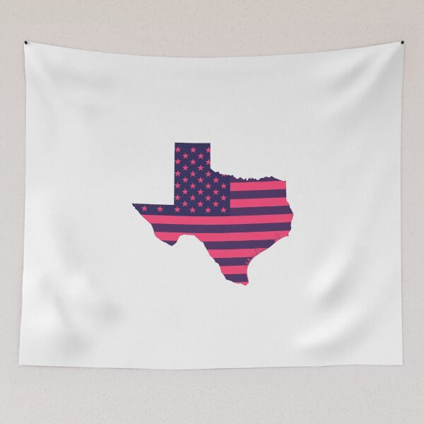 Item preview, Texas State Pop Pink Stars & Stripes – Trendy Pink designed and sold by Paper Drip.