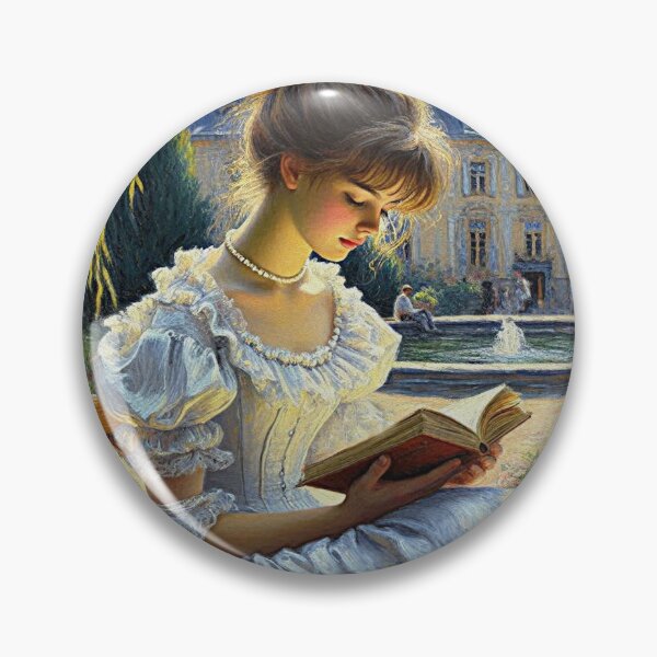 Item preview, Girl with a Book designed and sold by aleksandr13.