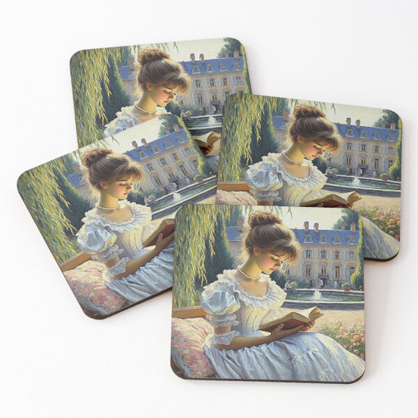 Item preview, Girl with a Book designed and sold by aleksandr13.