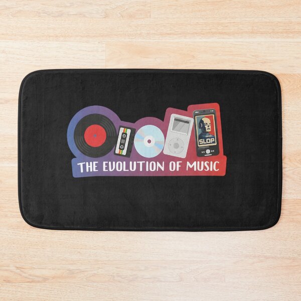 Item preview, The Evolution of Music – Retro to Modern Music Formats designed and sold by Inkspire House.