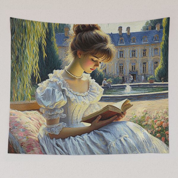 Item preview, Girl with a Book designed and sold by aleksandr13.