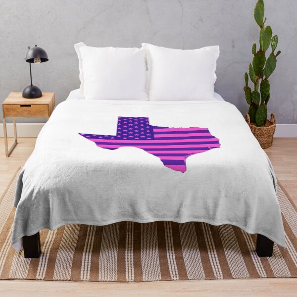 Item preview, Texas Pop Pink State Flag – Modern Fun Colors designed and sold by Paper Drip.