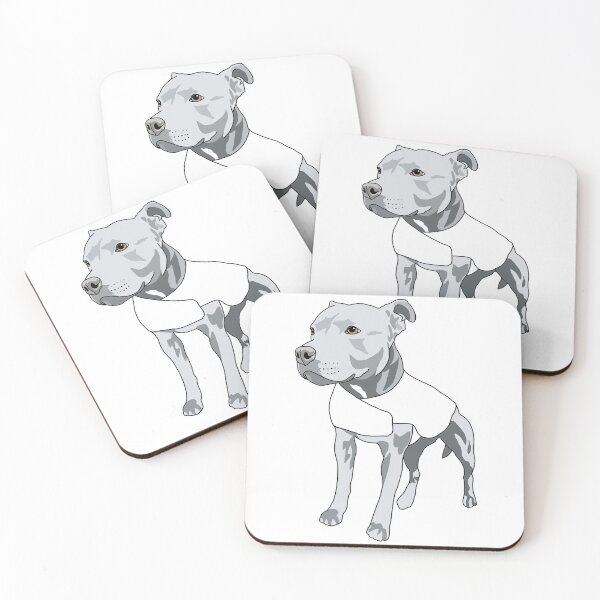 Item preview, Flo The Staffy designed and sold by emilydevineart.