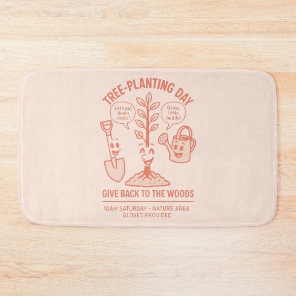 Item preview, Happy Tree Planting Camp Day designed and sold by PrintSmithArt.