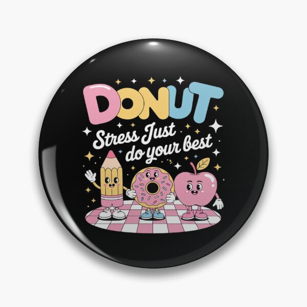 Item preview, Donut Stress Just Do Your Best Testing Test Day Teachers Kid  designed and sold by MathisBellanger.