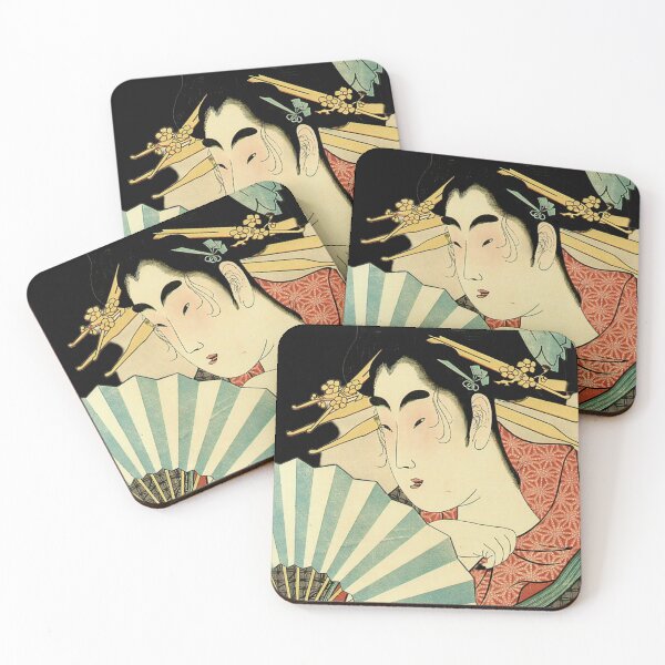 Item preview, Courtesan with Ogi Fan   designed and sold by RickE.