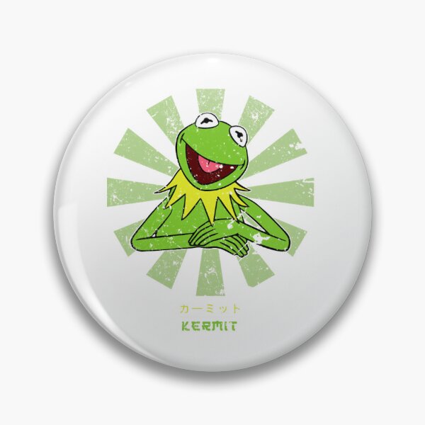 Item preview, Kermit The Frog Retro Japanese designed and sold by CarlosJTavera22.