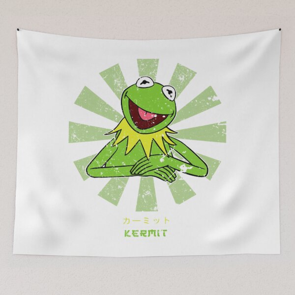 Item preview, Kermit The Frog Retro Japanese designed and sold by CarlosJTavera22.