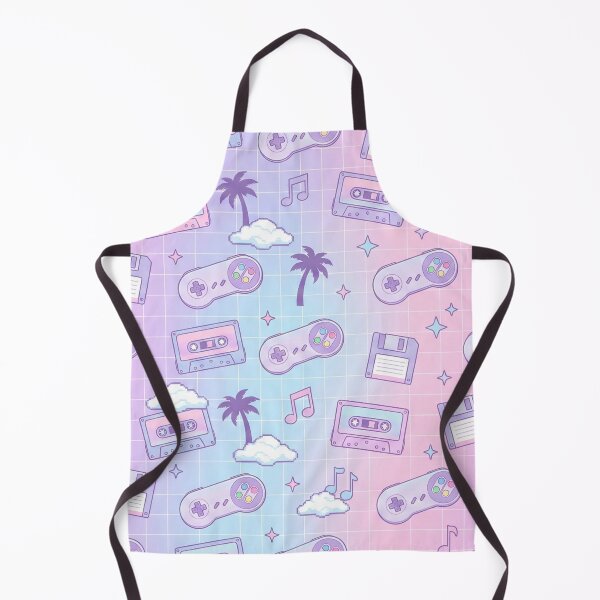 Item preview, Pastel Vaporwave Cozy Gaming Seamless Pattern | Retro Lo-Fi Aesthetic designed and sold by StickyGuys.