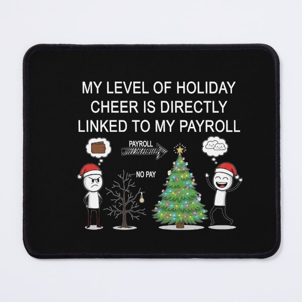 Item preview, My Holiday Cheer Is Linked To My Payroll T-Shirt | Funny Corporate Office Gift designed and sold by SylwiaPrint.