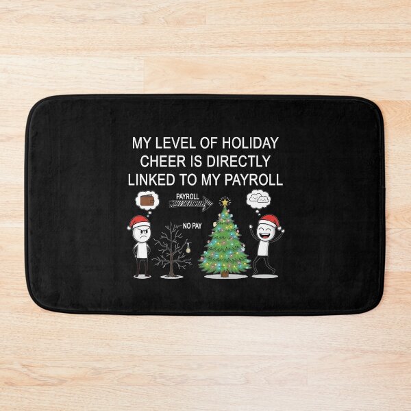 Item preview, My Holiday Cheer Is Linked To My Payroll T-Shirt | Funny Corporate Office Gift designed and sold by SylwiaPrint.
