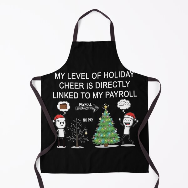 Item preview, My Holiday Cheer Is Linked To My Payroll T-Shirt | Funny Corporate Office Gift designed and sold by SylwiaPrint.