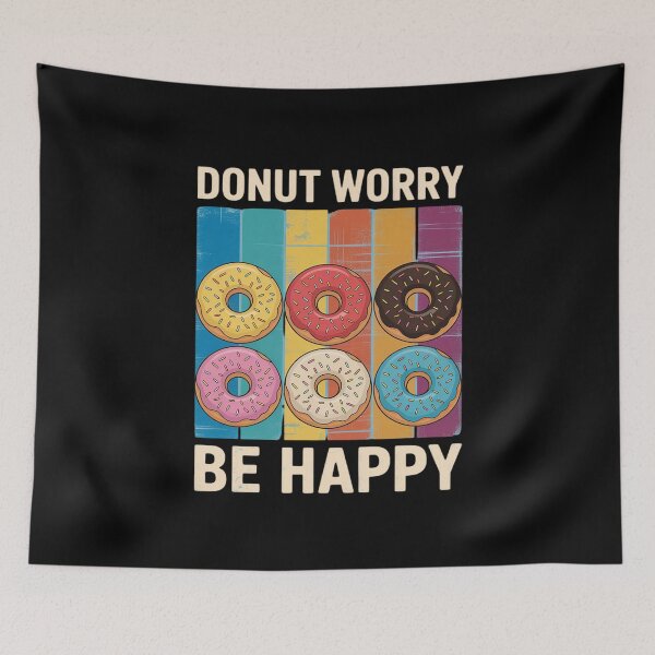 Item preview, Donut Worry Be Happy Kids Toddler Baby Outfit Doughnut  designed and sold by MathisBellanger.