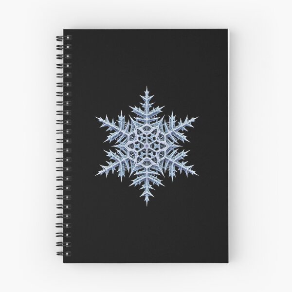 Item preview, Intricate Blue Ice Crystal Snowflake Mandala designed and sold by zzz888.