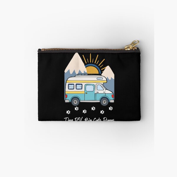 Item preview, Tiny RV, Big Cats Purrs. RV and cat design designed and sold by SofikoDesigns.