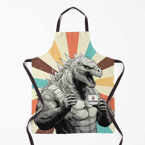 Item preview, Retro Monster  Loves Coffee designed and sold by NatureStyle555.