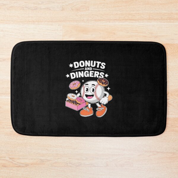 Item preview, Donuts And Dingers Baseball Fan Humor Donut  designed and sold by MathisBellanger.