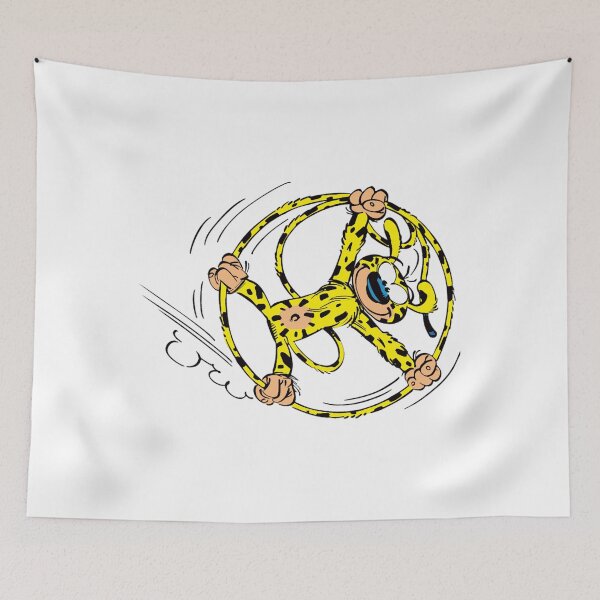 Item preview, Marsupilami rolling in tail Active designed and sold by oritoor58392.
