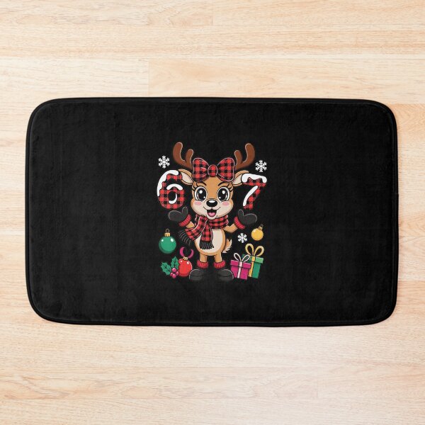 Item preview, 67 Christmas Outfit Wo Meme Reindeer Six Seven designed and sold by JEFDodsonArt.