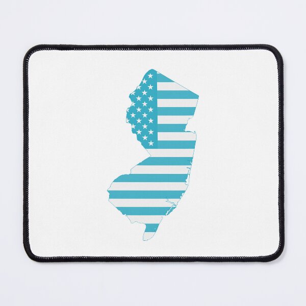 Item preview, New Jersey Stars & Stripes State Silhouette – Classic Americana designed and sold by Paper Drip.