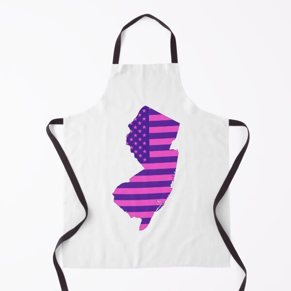 Item preview, New Jersey Pop Pink State Flag – Modern Fun Colors designed and sold by Paper Drip.