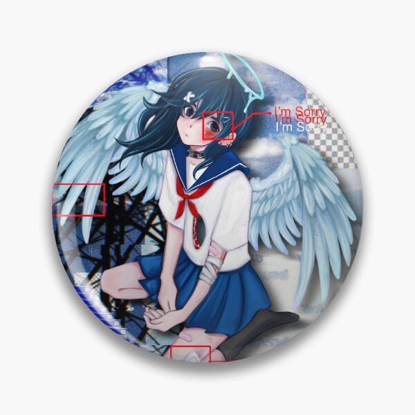 Item preview, Surreal Angel With Broken Reality designed and sold by Mellow-m-g.