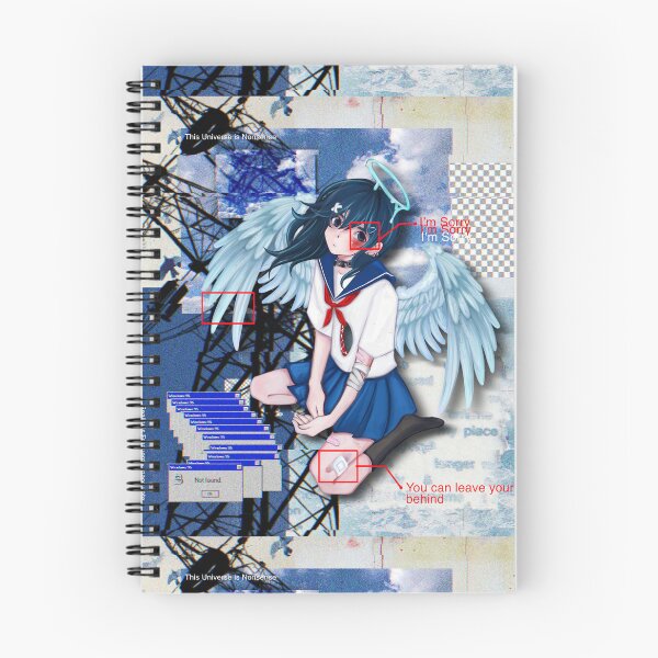 Item preview, Surreal Angel With Broken Reality designed and sold by Mellow-m-g.