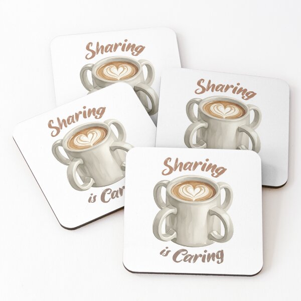 Item preview, Sharing is Caring designed and sold by jbayerart.