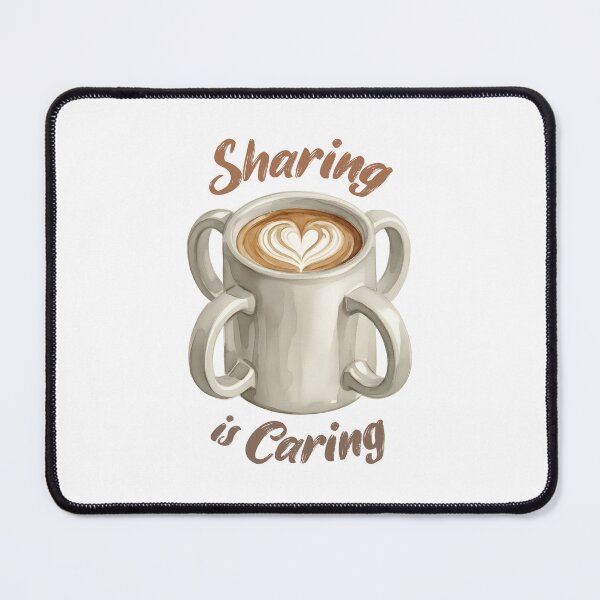 Item preview, Sharing is Caring designed and sold by jbayerart.