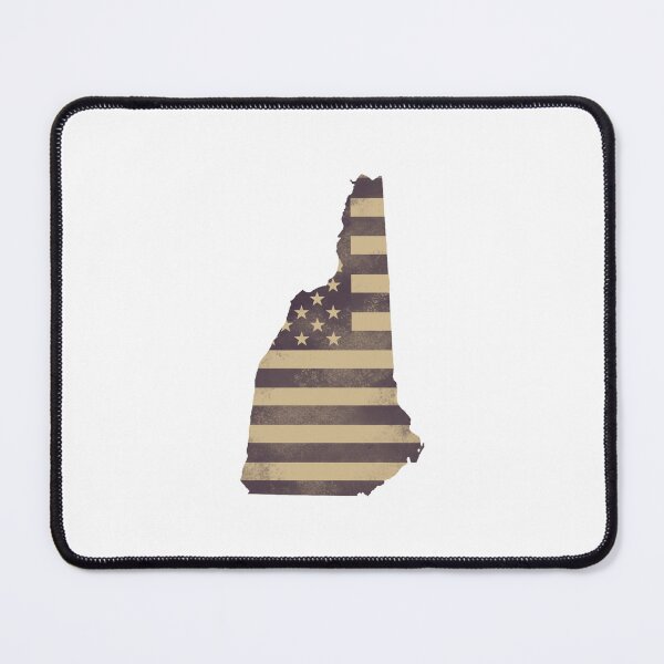 Item preview, New Hampshire State Vintage Stars & Stripes – Brown and Gold designed and sold by Paper Drip.