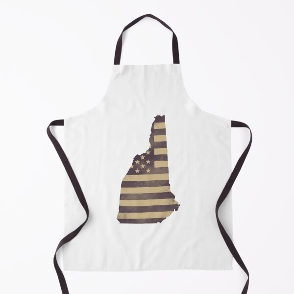 Item preview, New Hampshire State Vintage Stars & Stripes – Brown and Gold designed and sold by Paper Drip.