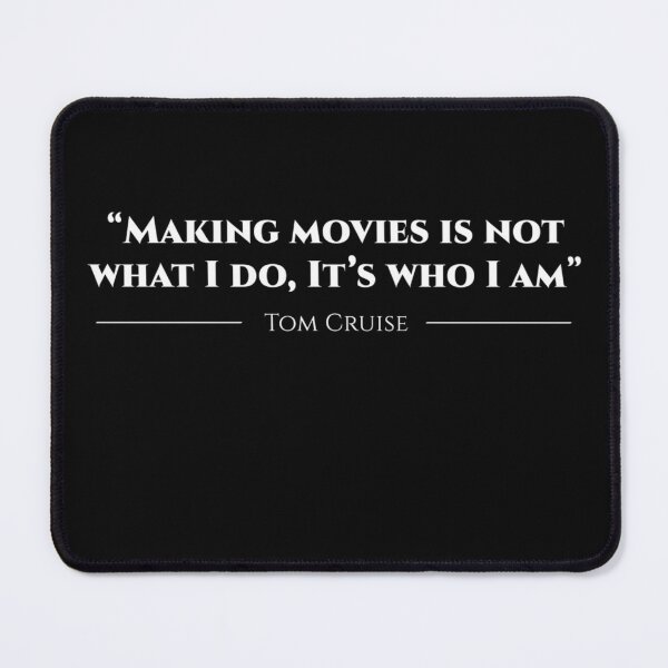 Item preview, IT'S WHO I AM - Tom Cruise t-shirt designed and sold by Action-Merch.