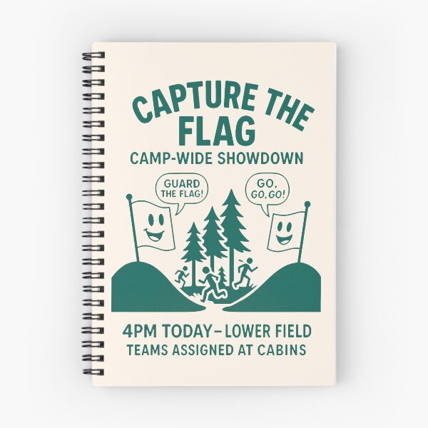 Item preview, Camp Capture the Flag Showdown designed and sold by PrintSmithArt.