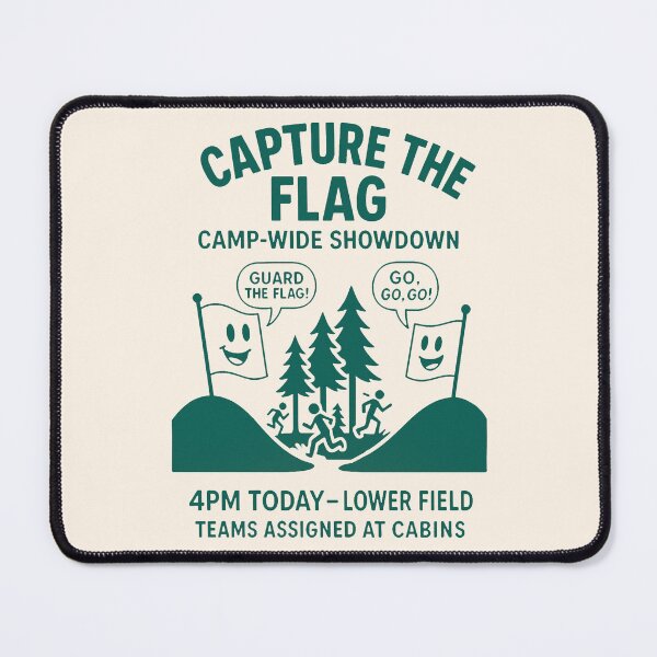 Item preview, Camp Capture the Flag Showdown designed and sold by PrintSmithArt.