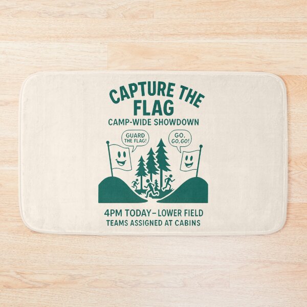 Item preview, Camp Capture the Flag Showdown designed and sold by PrintSmithArt.