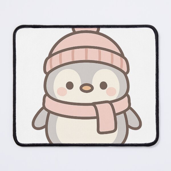 Item preview, Cute Kawaii Winter Penguin Icon designed and sold by Fernova.