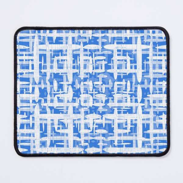 Item preview, Blue Tiki Weave Seamless Repeat designed and sold by Sharon Schwalbe.