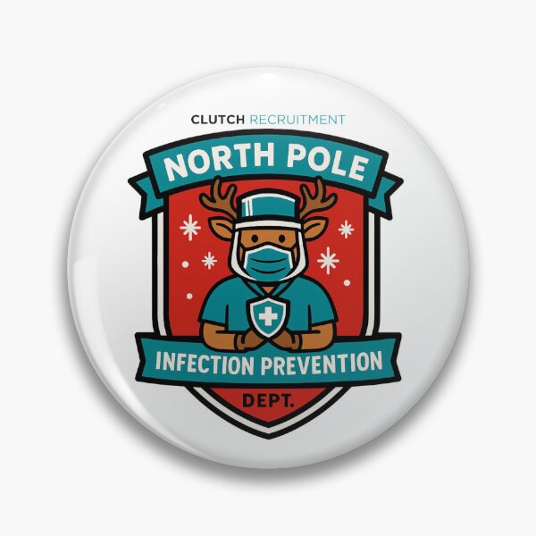 Item preview, North Pole Infection Prevention Dept. designed and sold by clutchREC.