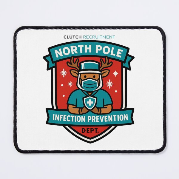 Item preview, North Pole Infection Prevention Dept. designed and sold by clutchREC.