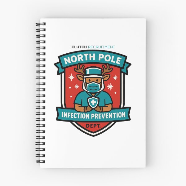 Item preview, North Pole Infection Prevention Dept. designed and sold by clutchREC.